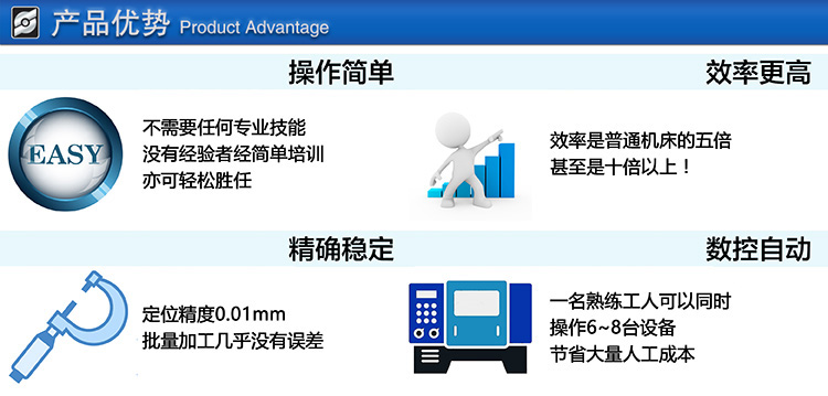 LYV-500刹车盘专机优势